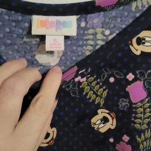 2 lularoe Carly Minnie mouse